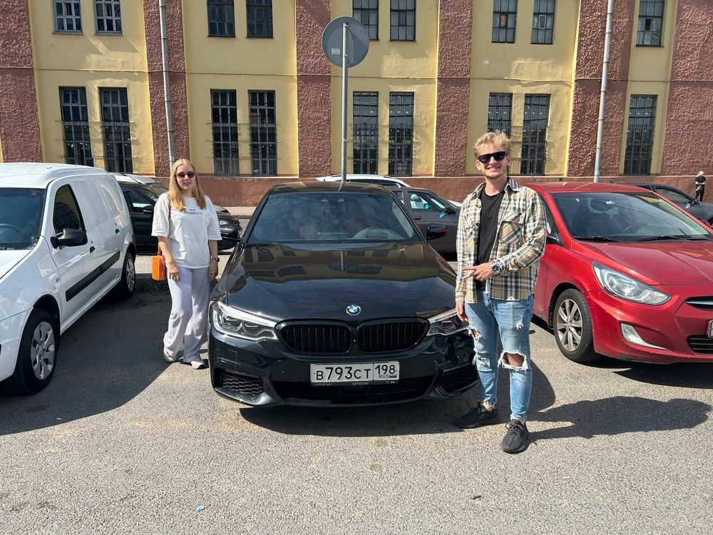 Реальная выдача авто клиенту