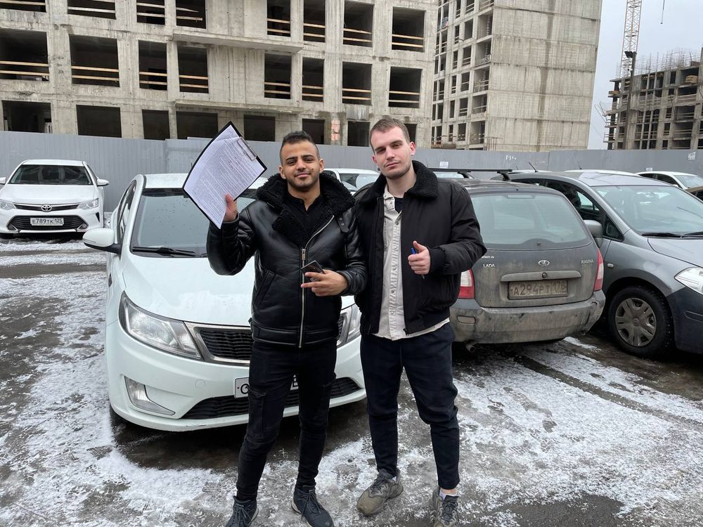 Реальная выдача авто клиенту