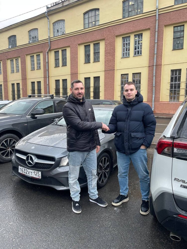 Реальная выдача авто клиенту