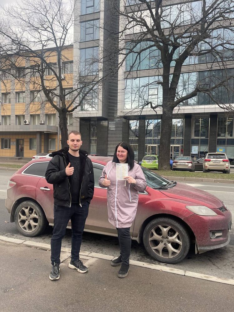 Реальная выдача авто счастливой семье